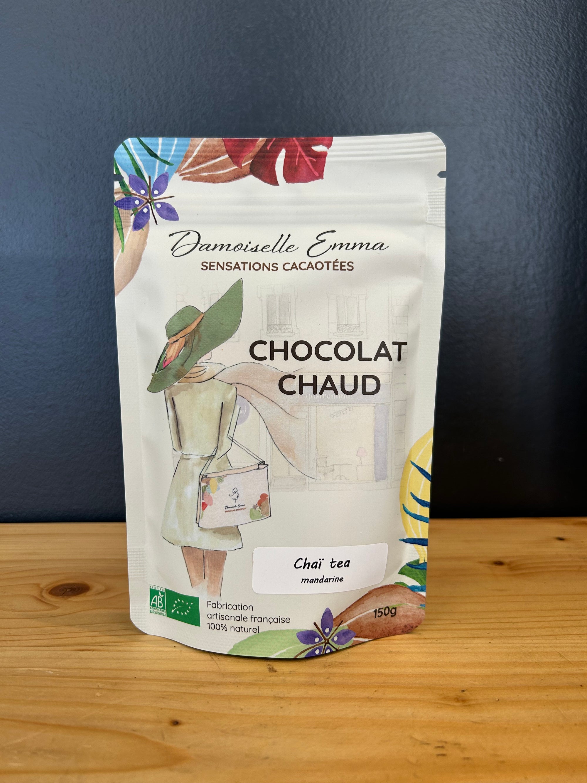 Cacao pour chocolat chaud 125g - Damoiselle Emma