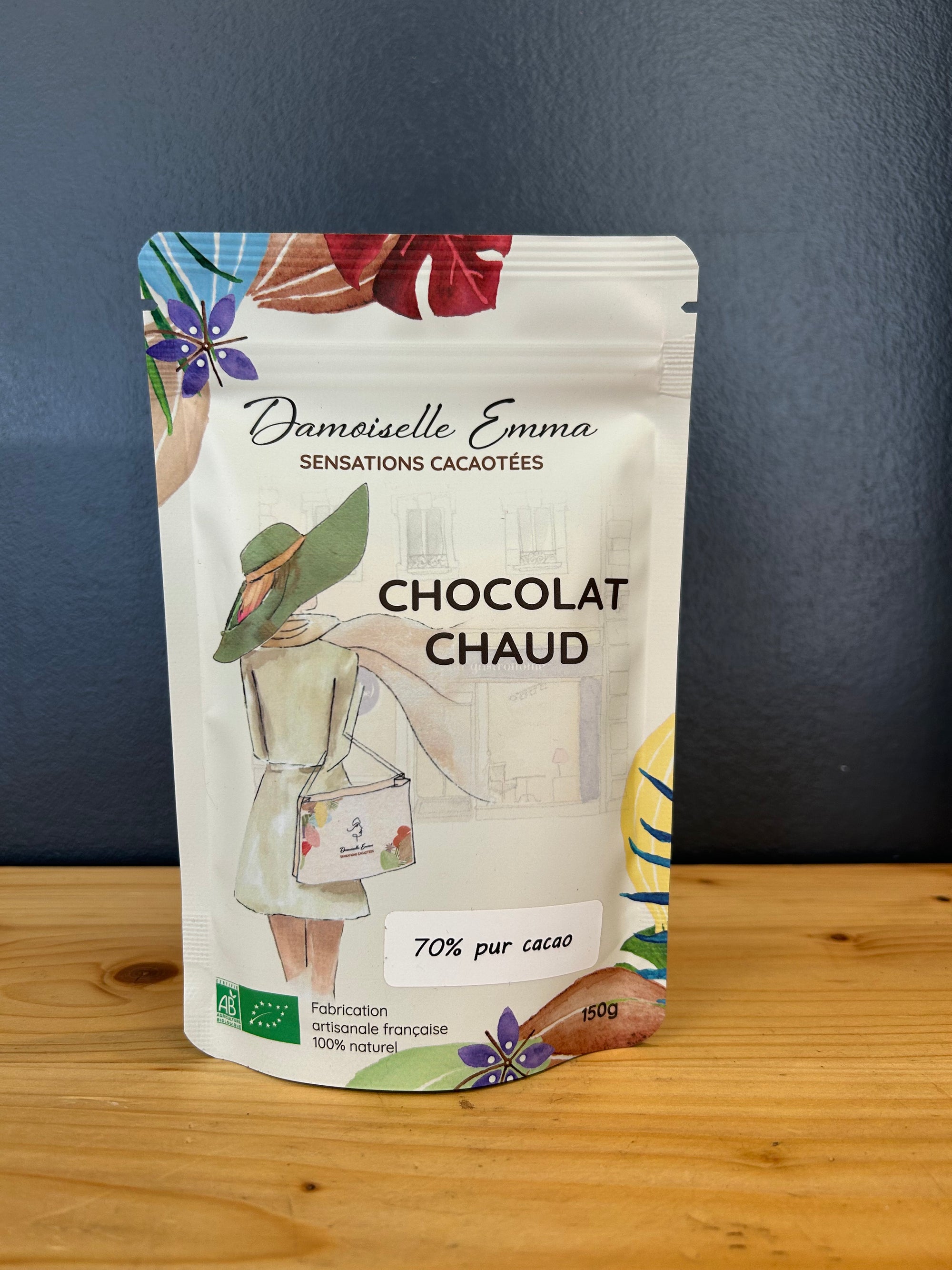 Cacao pour chocolat chaud 125g - Damoiselle Emma