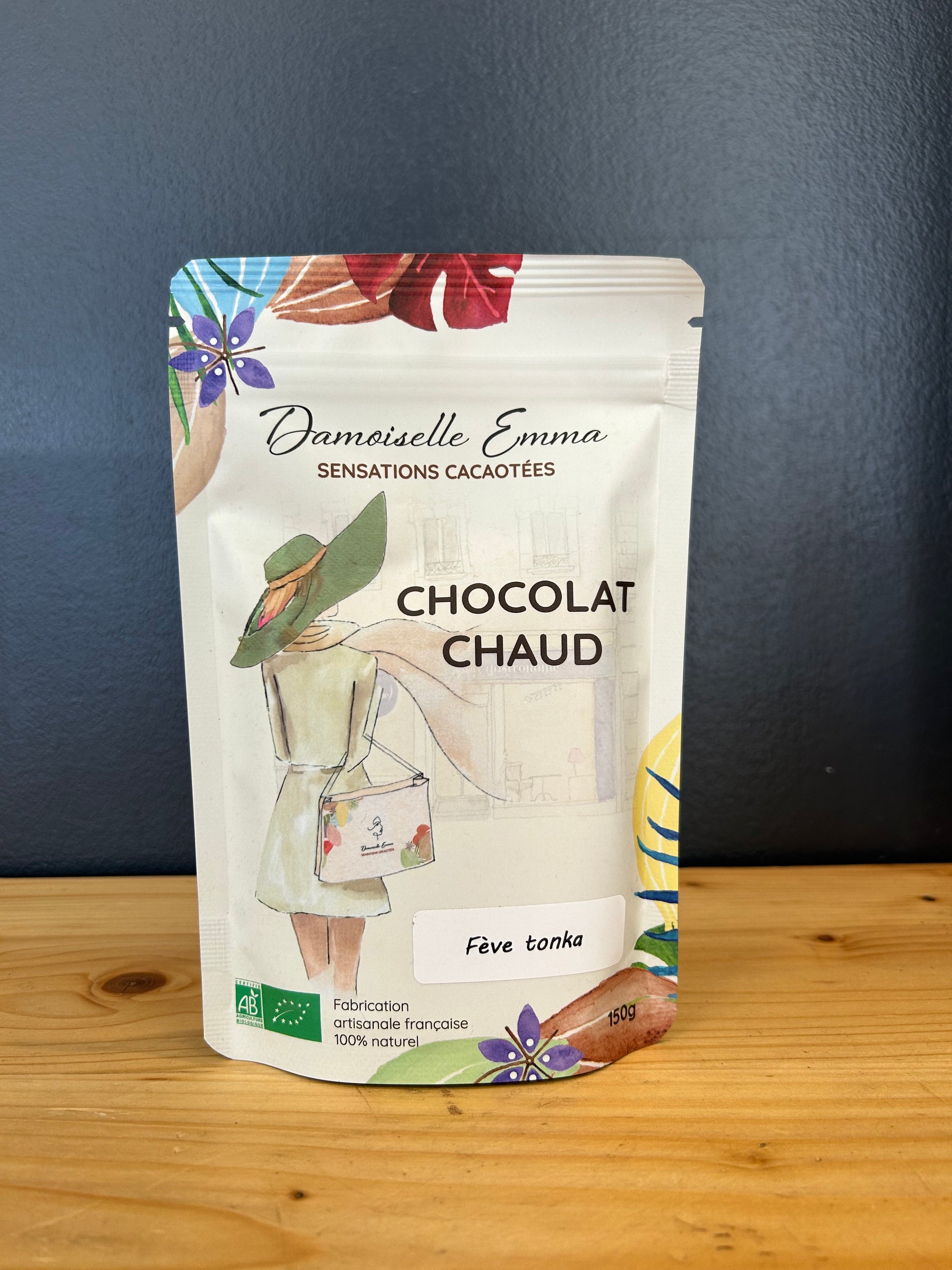 Cacao pour chocolat chaud 125g - Damoiselle Emma