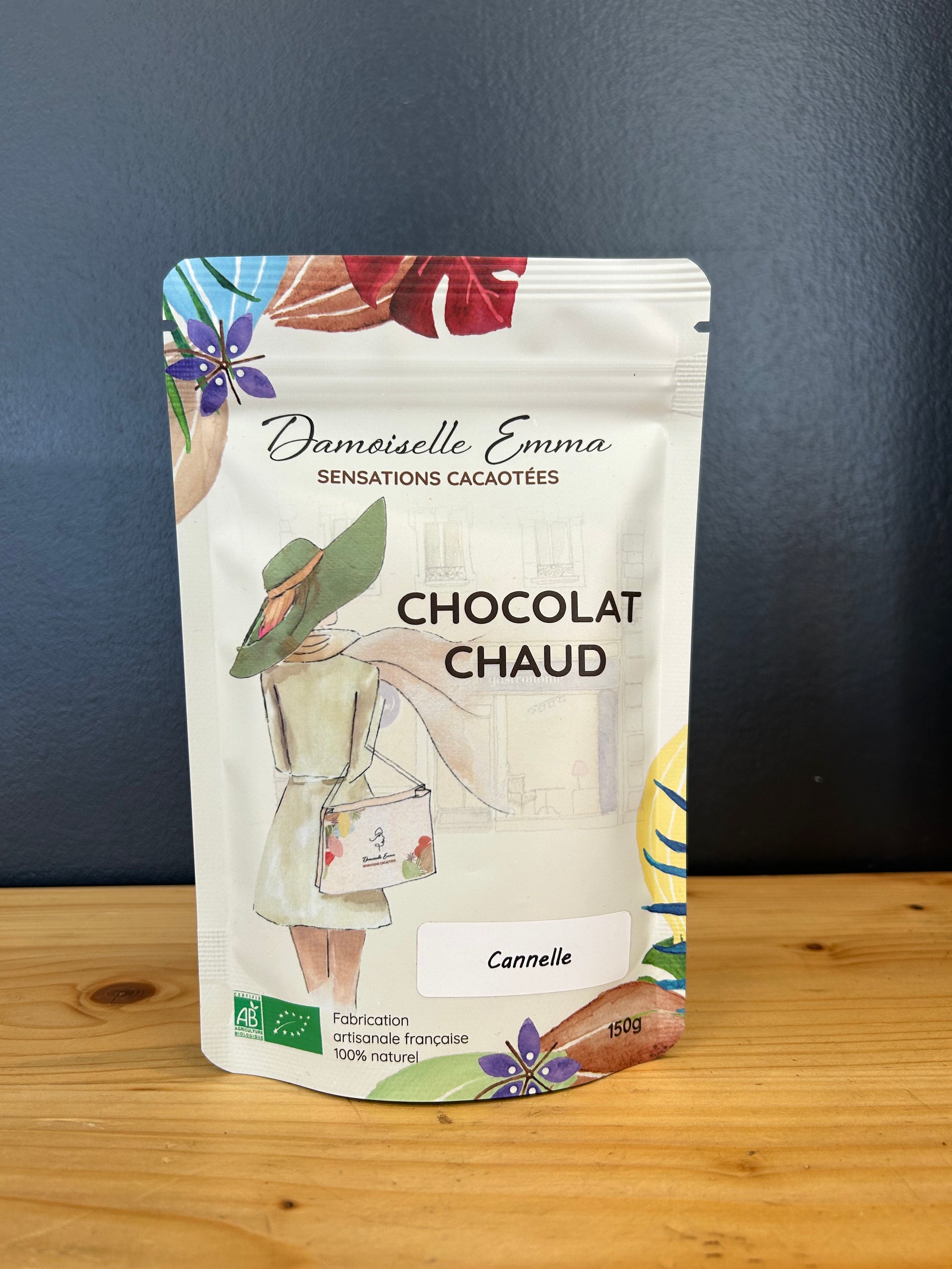 Cacao pour chocolat chaud 125g - Damoiselle Emma