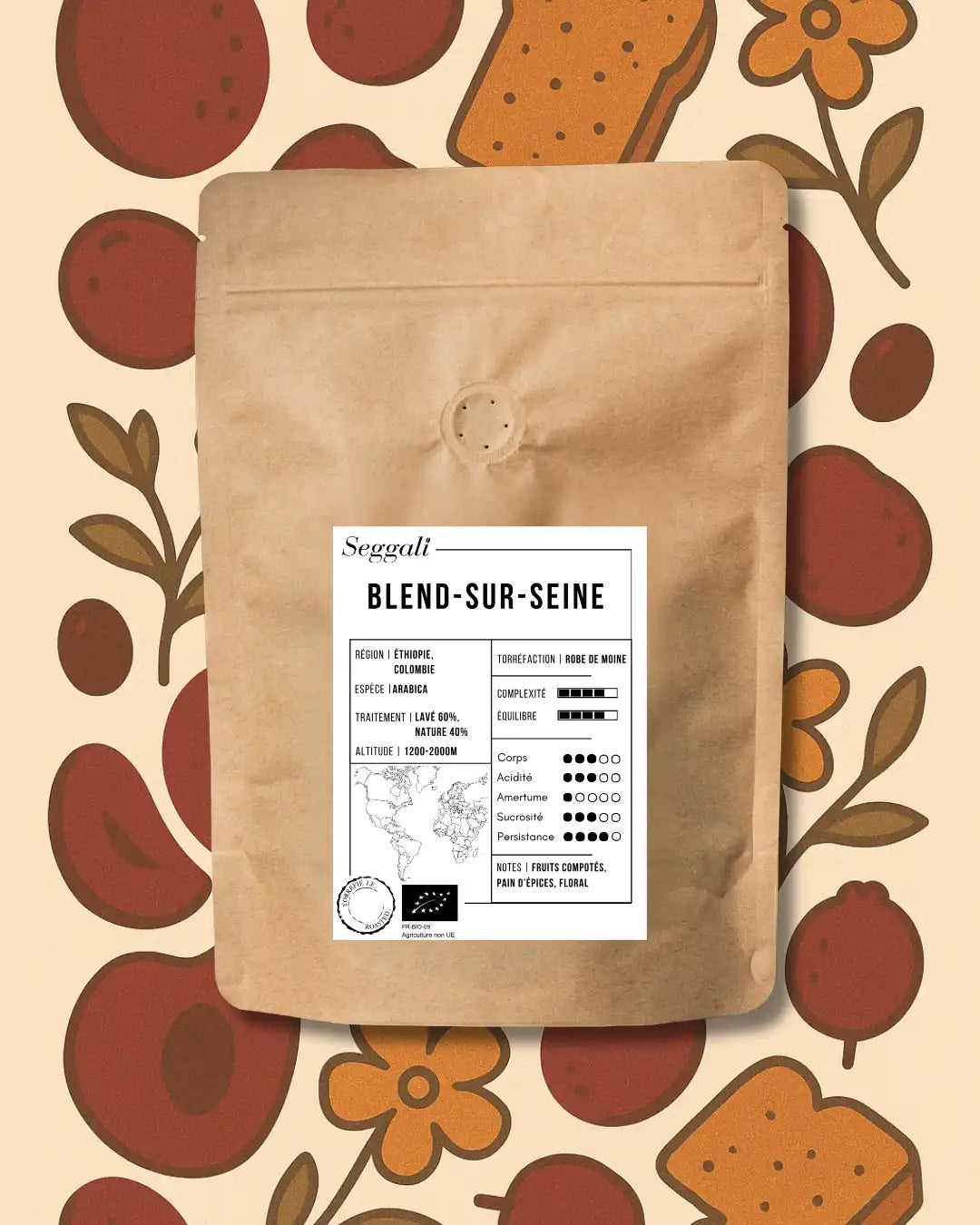 Sachet de café Seggali du Blend-sur-Seine