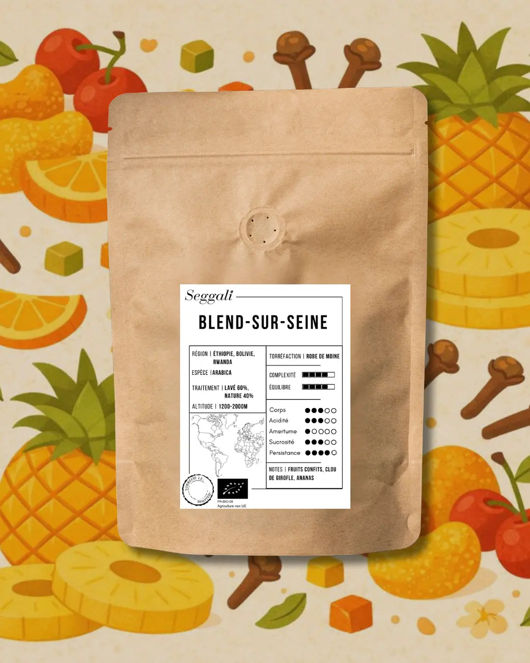 Sachet de café Seggali du Blend-sur-Seine
